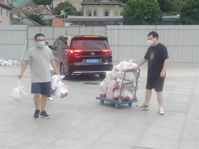隔离点的坚守与温情——江苏盱眙外卖递送服务彰显城市温度